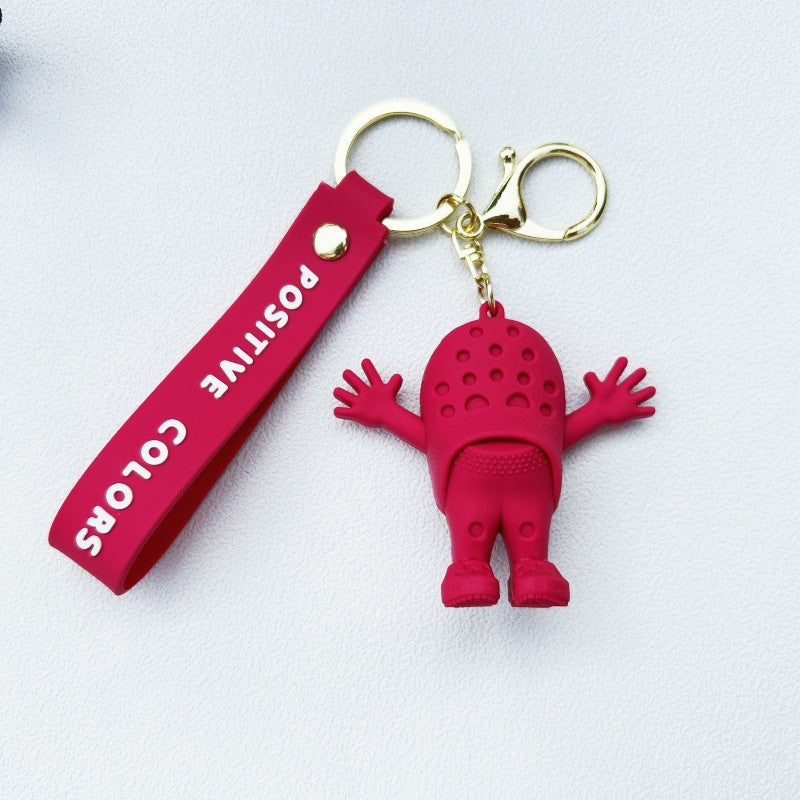 Wholesale PVC Cute Hole Shoes, Slippers, Keychains